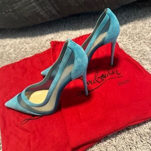 Authentic Tiffany Blue Louboutins